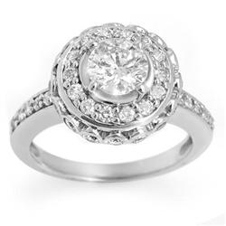 BRIDAL 2.04ctw CERTIFIED DIAMOND ANNIVERSARY RING GOLD