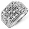 Image 1 : FAMOUS 0.50ctw ACA CERTIFIED DIAMOND MEN'S RING GOLD