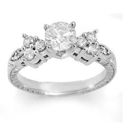 SOLITAIRE 1.14ctw ACA CERTIFIED DIAMOND BRIDAL RING