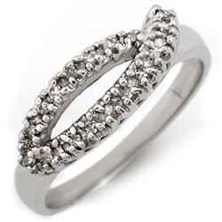 RIGHT-HAND 0.20ctw ACA CERTIFIED DIAMOND RING GOLD