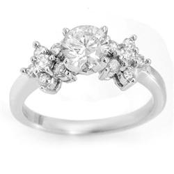 SOLITAIRE 1.25ctw ACA CERTIFIED DIAMOND RING 14KT GOLD