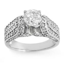 SOLITAIRE 2.25ct ACA CERTIFIED DIAMOND BRIDAL RING GOLD