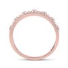 Image 3 : Diamond Band Ring 1/5 Cttw 10kt Rose Gold
