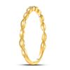 Image 3 : Diamond Stackable Band Ring .01 Cttw 10kt Yellow Gold