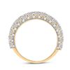 Image 4 : Diamond Single Row Band Ring 1-1/2 Cttw 14kt Yellow Gold