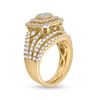 Image 3 : Diamond Bridal Wedding Ring Band Set 1-3/4 Cttw 14kt Yellow Gold