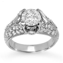 BRIDAL 2.20ctw CERTIFIED DIAMOND ANNIVERSARY RING GOLD