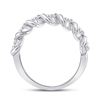 Image 4 : Diamond Band Ring 1 Cttw 14kt White Gold