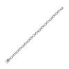 Image 2 : Diamond Infinity Bracelet 1/10 Cttw Sterling Silver