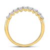 Image 3 : Diamond Single Row Band Ring 1/2 Cttw 14kt Yellow Gold