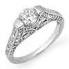 Image 1 : ENGAGEMENT 1.40ctw ACA CERTIFIED DIAMOND RING 14KT GOLD