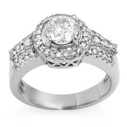 BRIDAL 1.65ctw ACA CERTIFIED DIAMOND ANNIVERSARY RING