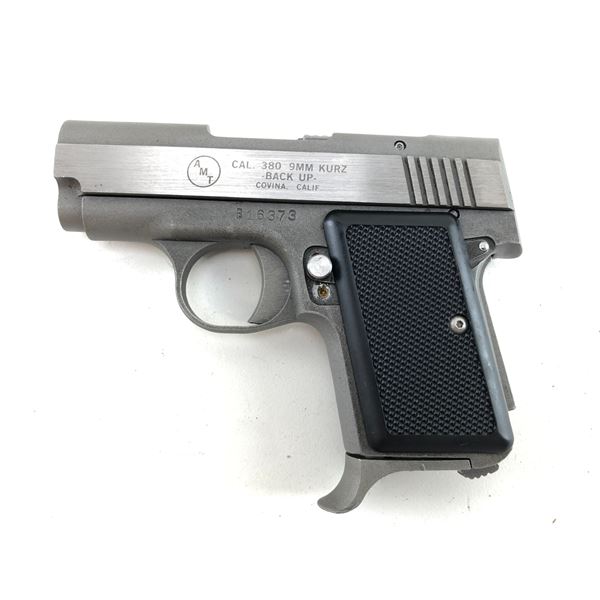 AMT , MODEL: BACK UP , CALIBER: 380 AUTO