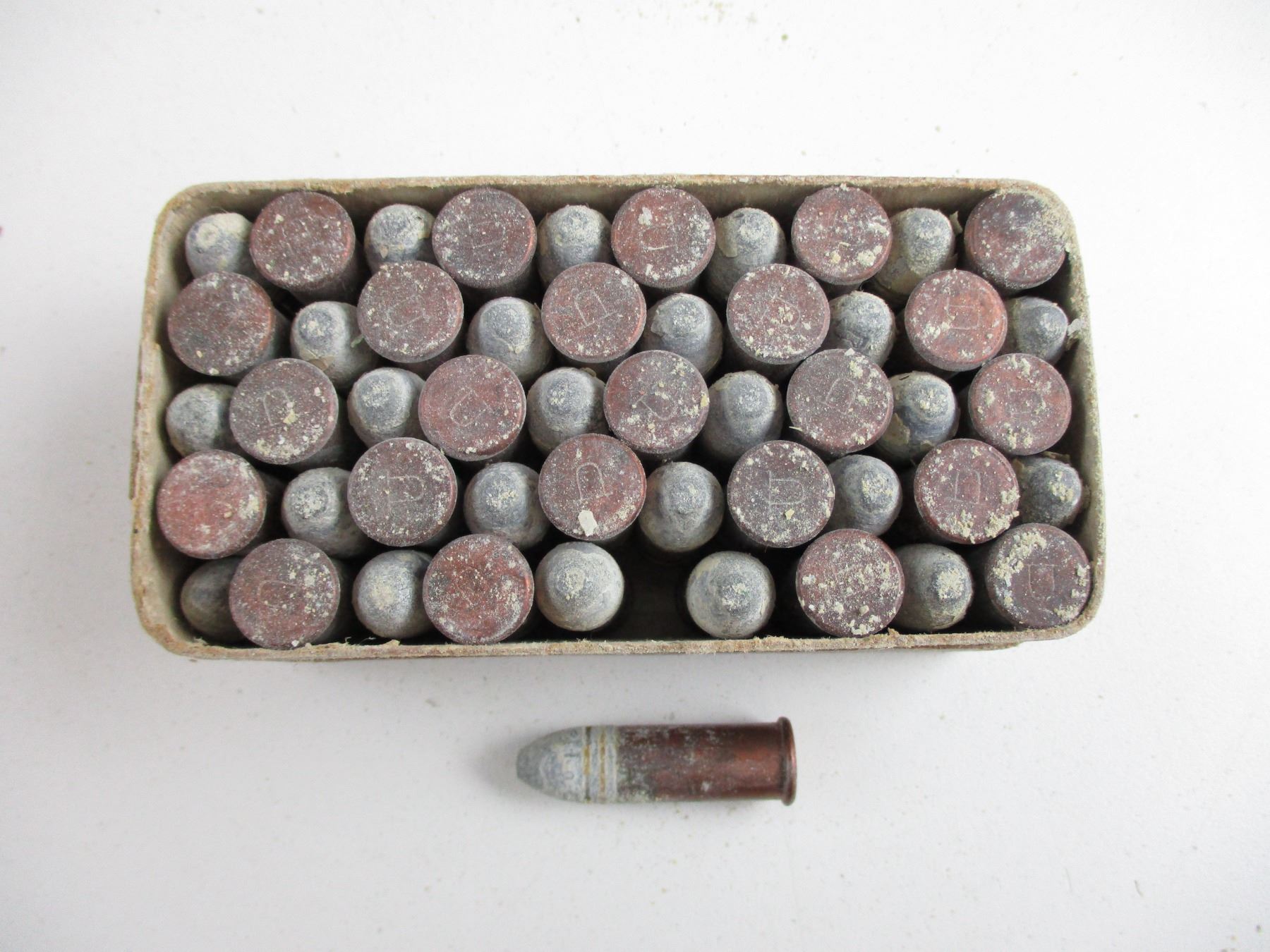 THE UNION METALLIC CARTRIDGE CO .38 CAL RIMFIRE COLLECTIBLE AMMO