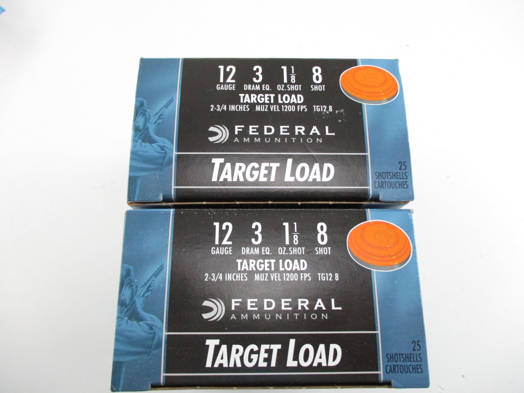 FEDERAL TARGET LOAD 12 GA SHOTSHELLS