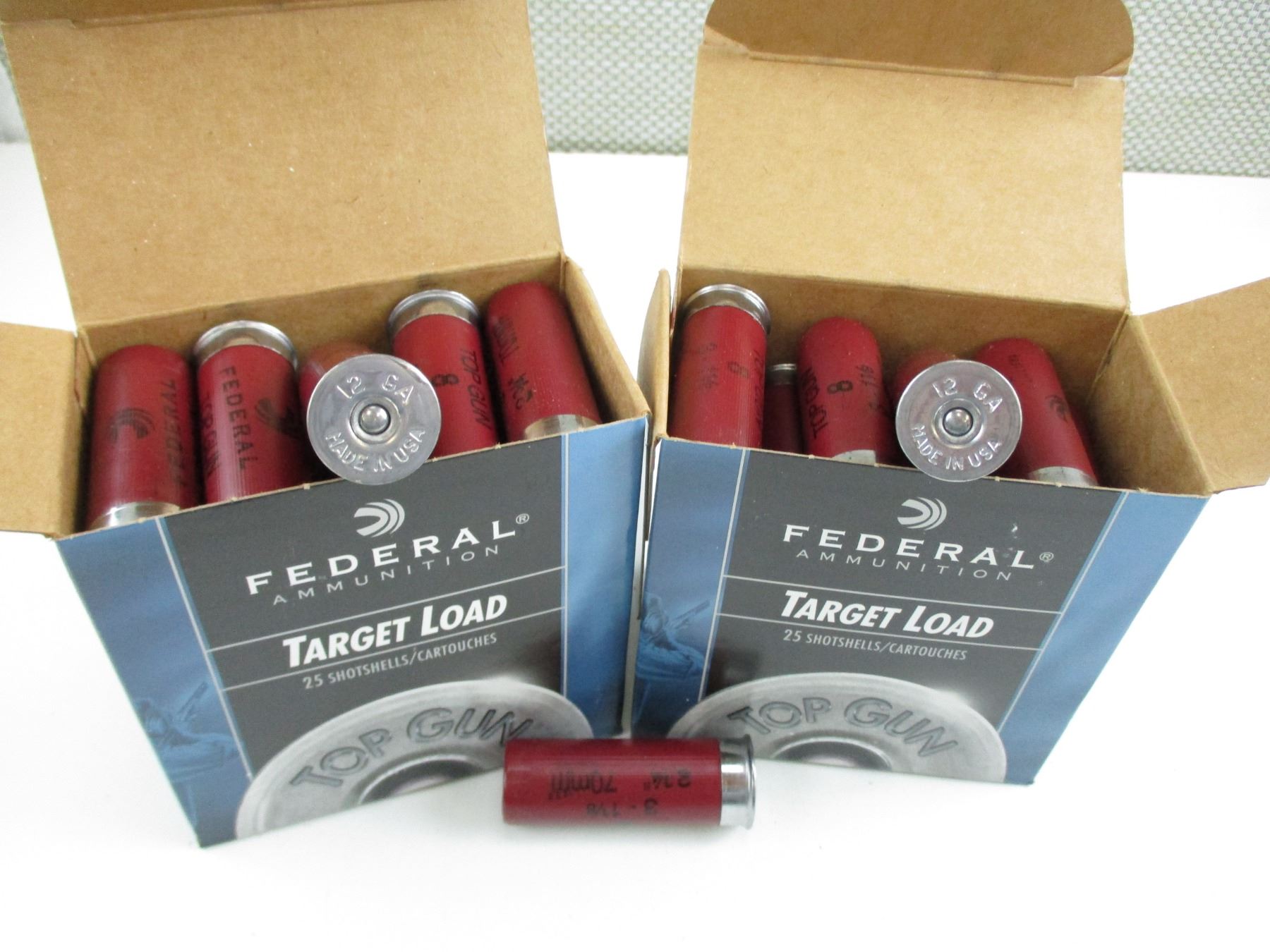 FEDERAL TARGET LOAD 12 GA SHOTSHELLS