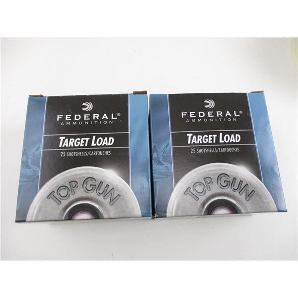 FEDERAL TARGET LOAD 12 GA SHOTSHELLS