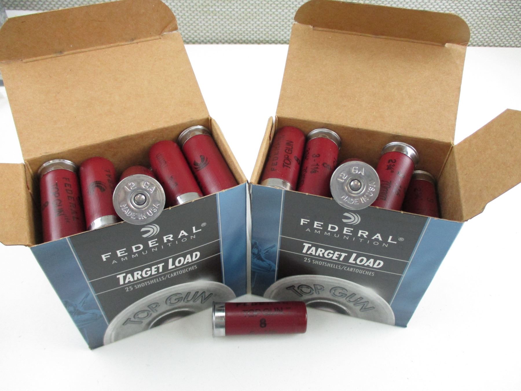 FEDERAL TARGET LOAD 12 GA SHOTSHELLS