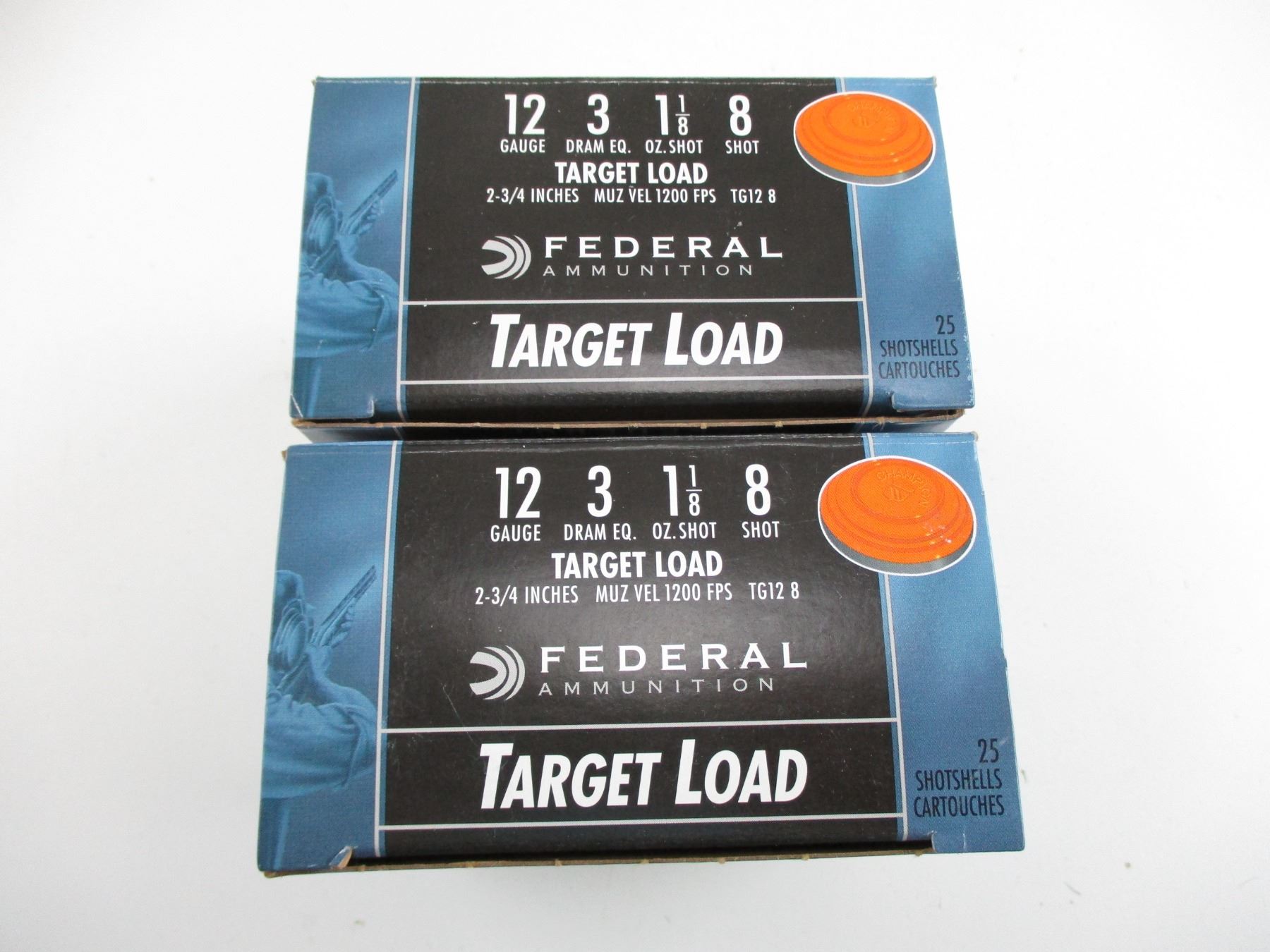 FEDERAL TARGET LOAD 12 GA SHOTSHELLS