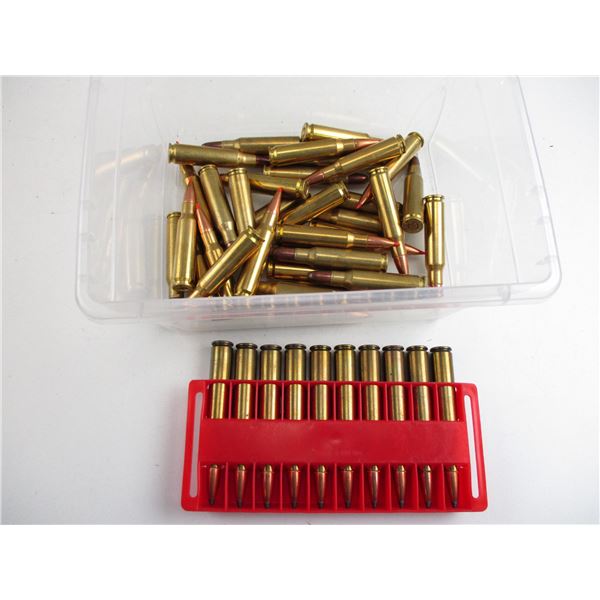 ASSORTED RELOADED AMMO LOT
