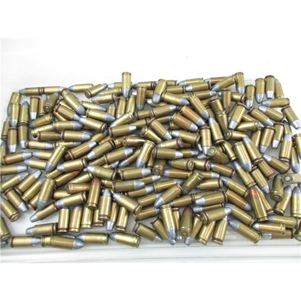 ASSORTED 9MM RELOADED AMMO LOT