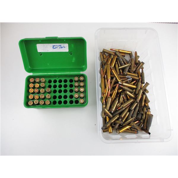 ASSORTED RELOADED LR AMMO