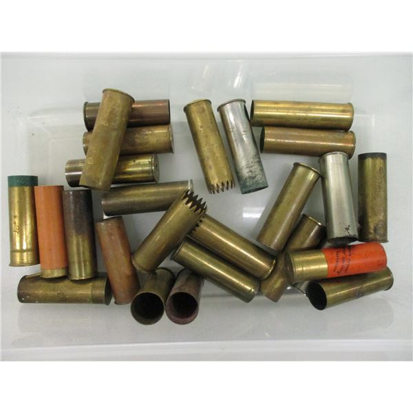 ASSORTED 12 GA BRASS HULLS
