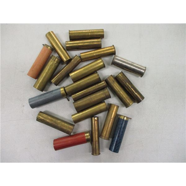 ASSORTED BRASS/PAPER CASES