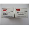 Image 2 : WINCHESTER WESTERN .45 AUTO NEW BRASS CASES
