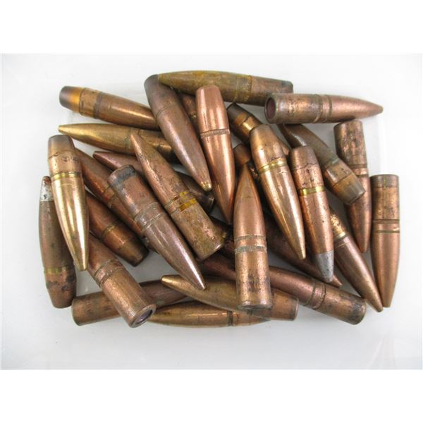 ASSORTED .50CAL BULLETS LOT