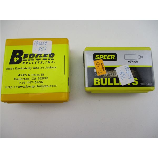 ASSORTED 6.5MM BULLETS