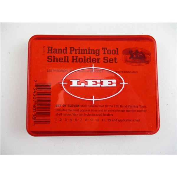 LEE HAND PRIMING TOOL SHELL HOLDER SET