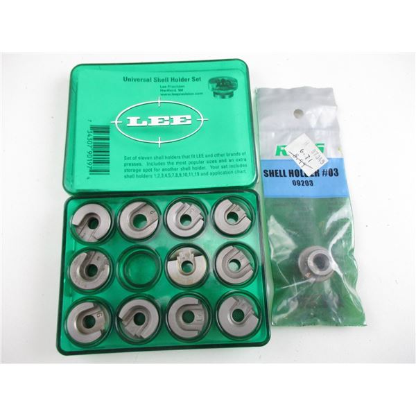 LEE AND RCBS SHELL HOLDERS