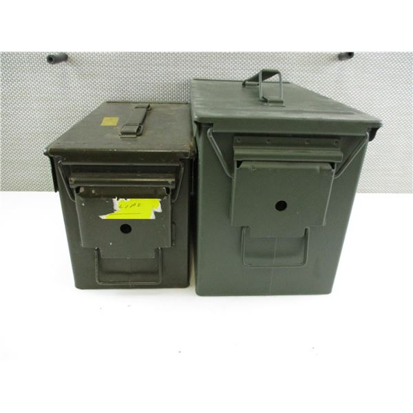 METAL AMMO TINS