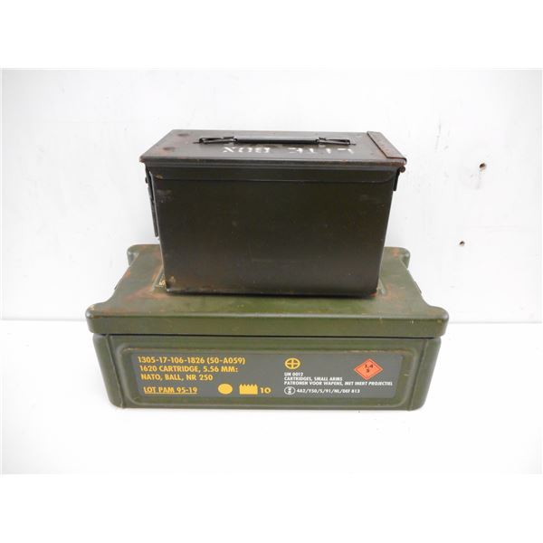 METAL AMMO TINS
