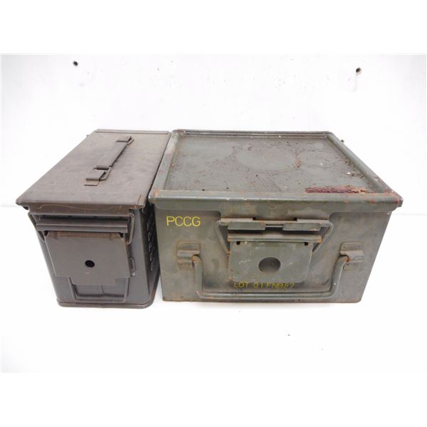 METAL AMMO TINS