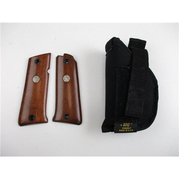 LLAMA .45 AUTO GRIPS + HOLSTER