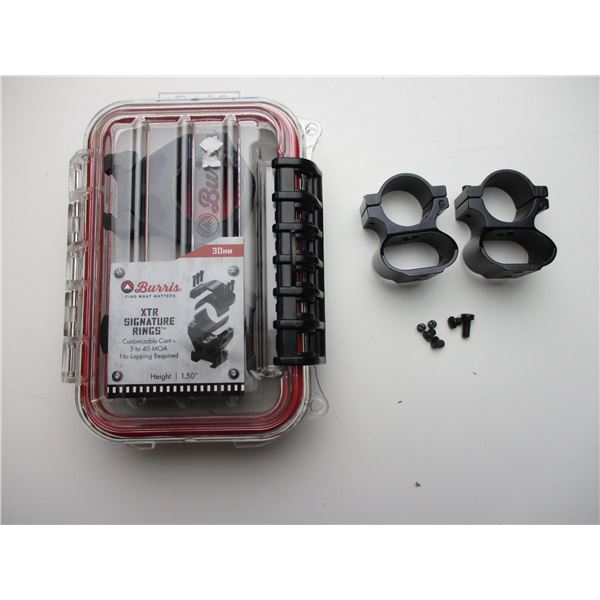 BURRIS & SEE-THRU SCOPE RINGS
