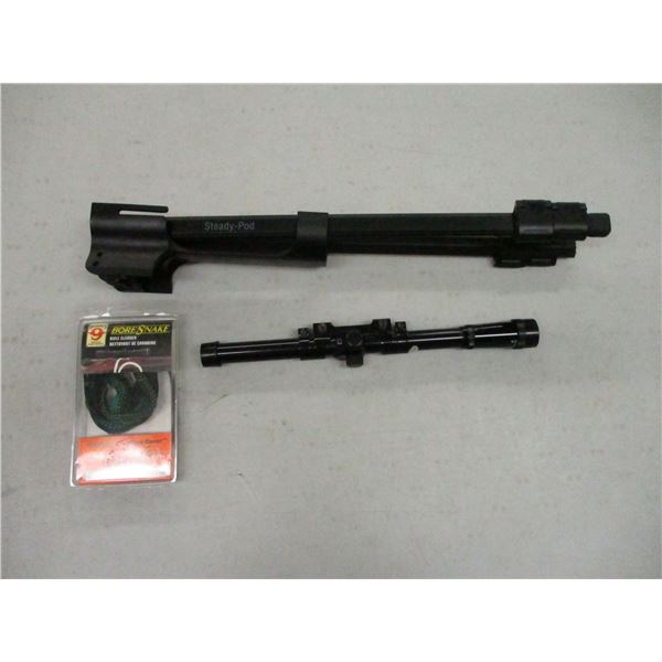 .22 SCOPE + BI-POD & BORE SNAKE