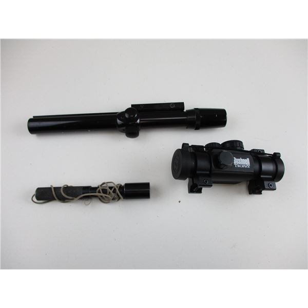 BUSHNELL RED-DOT SIGHT & SCOPE ETC
