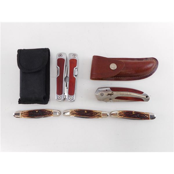 ASSORTED POCKET KNIVES ETC