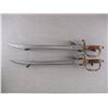 Image 2 : 18TH CENTURY REPLICA FRENCH FLINTLOCK SWORDS