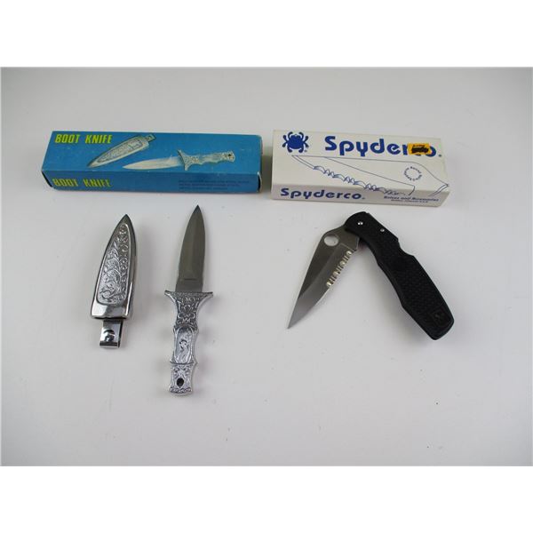 SPYDERCO & BOOT KNIVES