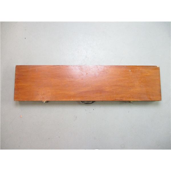 WOOD RIFLE CASE