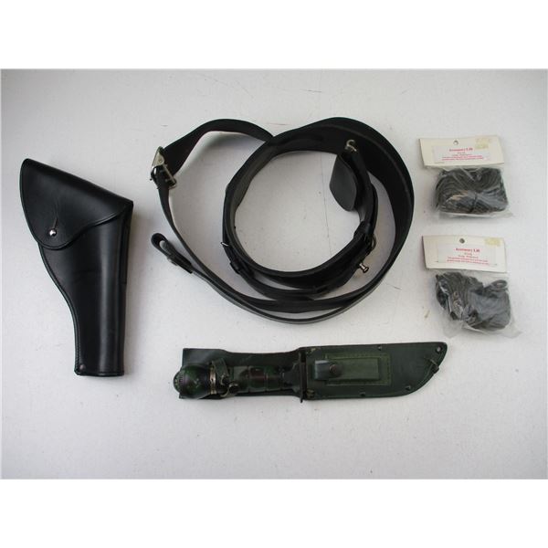 BELT, HOLSTER ETC LOT