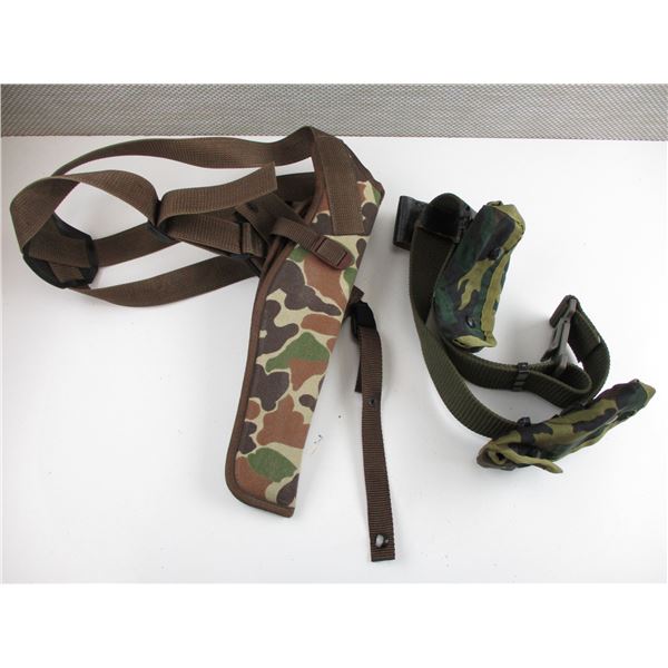 NYLON SHOULDER STRAP HOLSTER + BELT