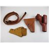 Image 1 : LEATHER SLING & HOLSTERS