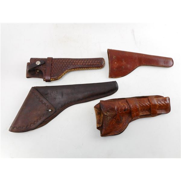 ASSORTED LEATHER HOLSTERS