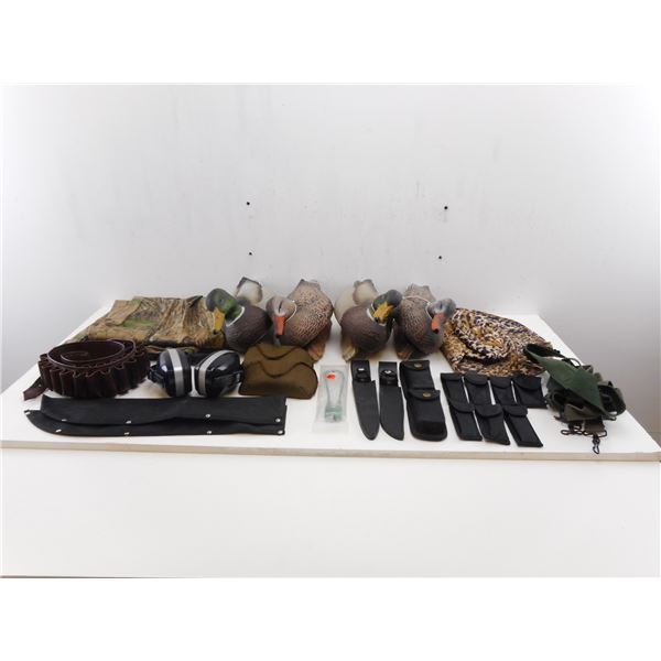 ASSORTED HUNTING LOT