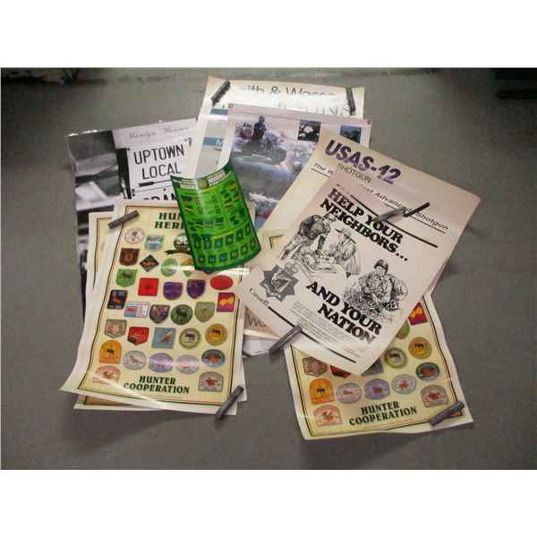 ASSORTED POSTERS